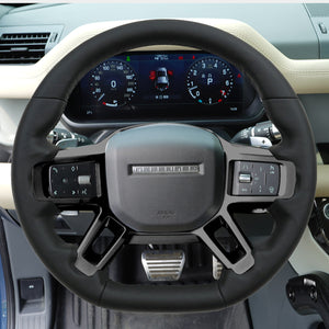 Flat-Bottom Steering Wheel Rear View for Land Rover Defender L663