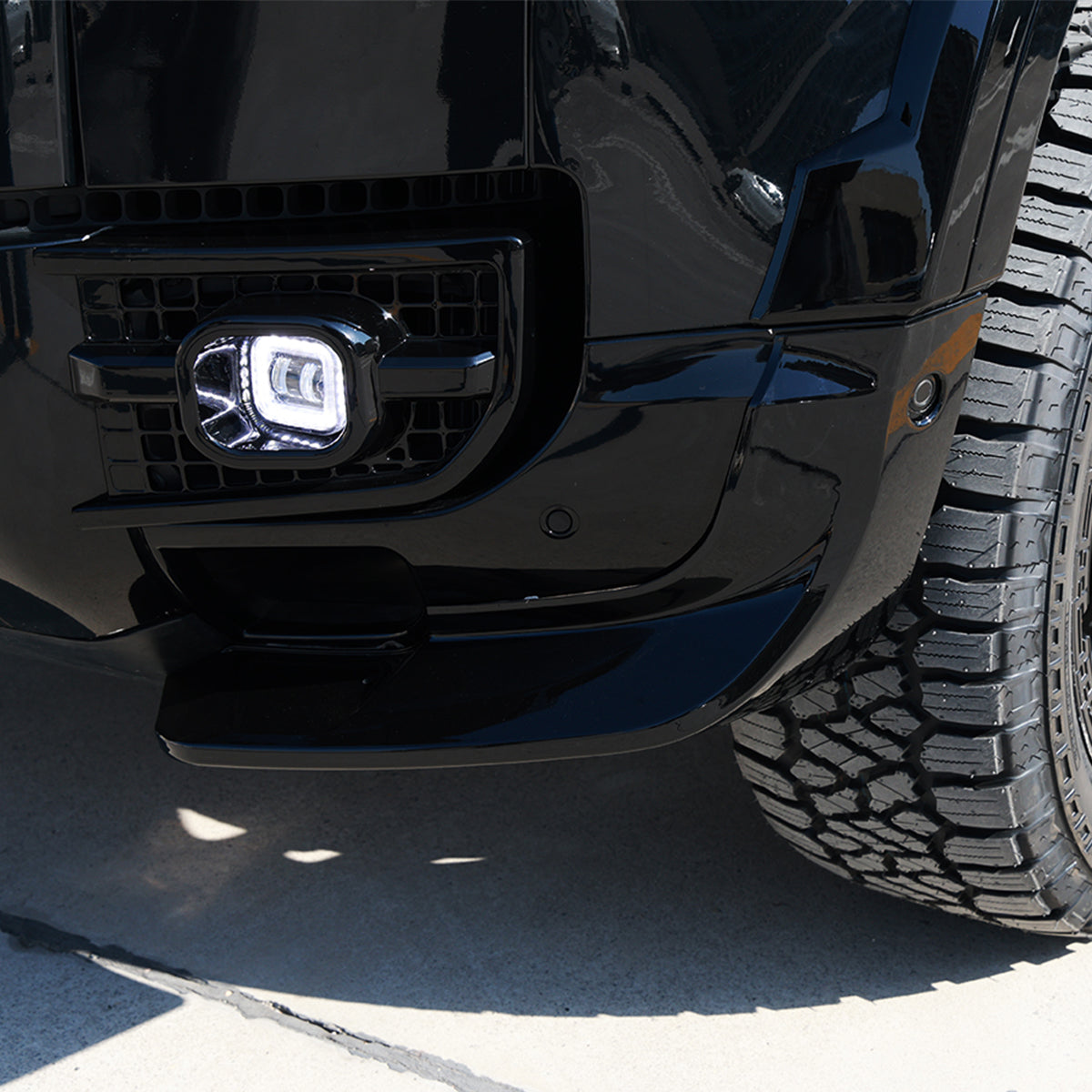 Front Bumper Trim Mounting Position for Defender L663