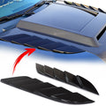 Defender L663 hood vent trim airflow design