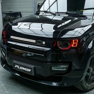 PLOMOR LED grille packaging for Land Rover Defender L663