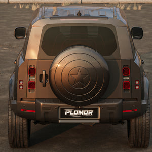 Defender L663 Spare Wheel Cover Tyre Fitment