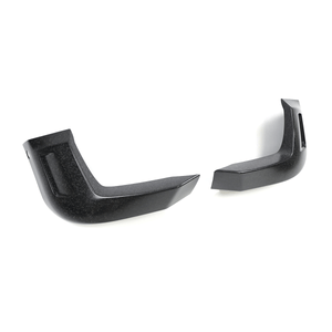 Defender OCTA Style Forged Carbon Front Splitter Corner Extension Design