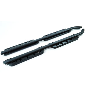 Defender retro running boards side profile rugged off road style
