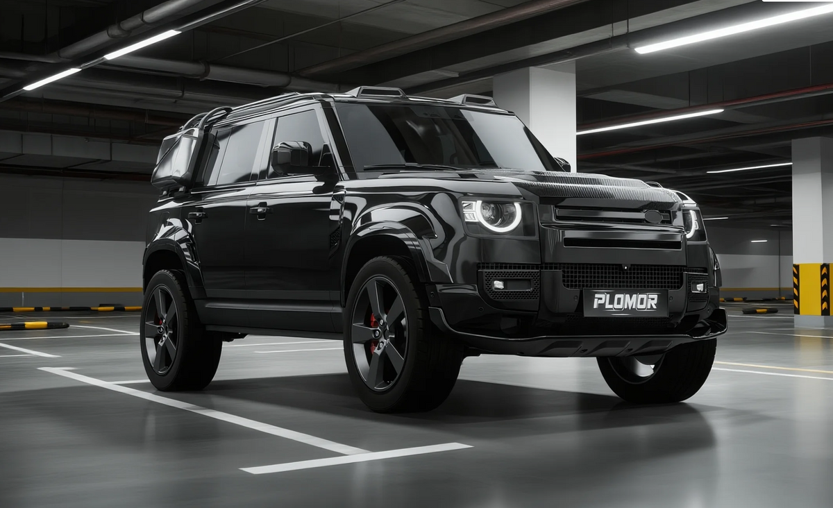 Enhances Aerodynamics and Visual Appeal - Enhance your Land Rover Defender 90, 110 or 130 with the PLOMOR Front Lip, designed for improved aerodynamics and aggressive styling