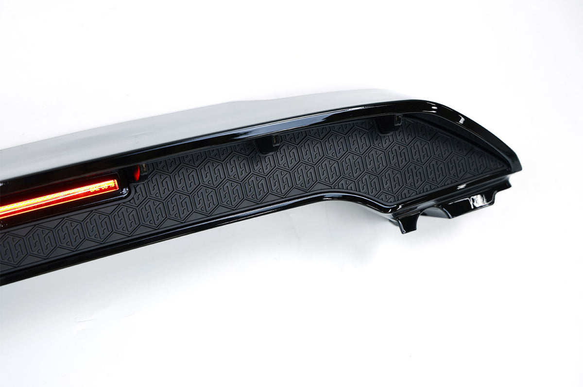 Constructed from Durable ABS Material - PLOMOR Land Rover Defender OCTA Rear Roof Spoiler | 90/110 OEM Fit ABS Tailgate Wing