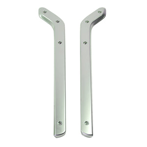 Steering wheel pearl nickel trim detail for Land Rover Defender interior