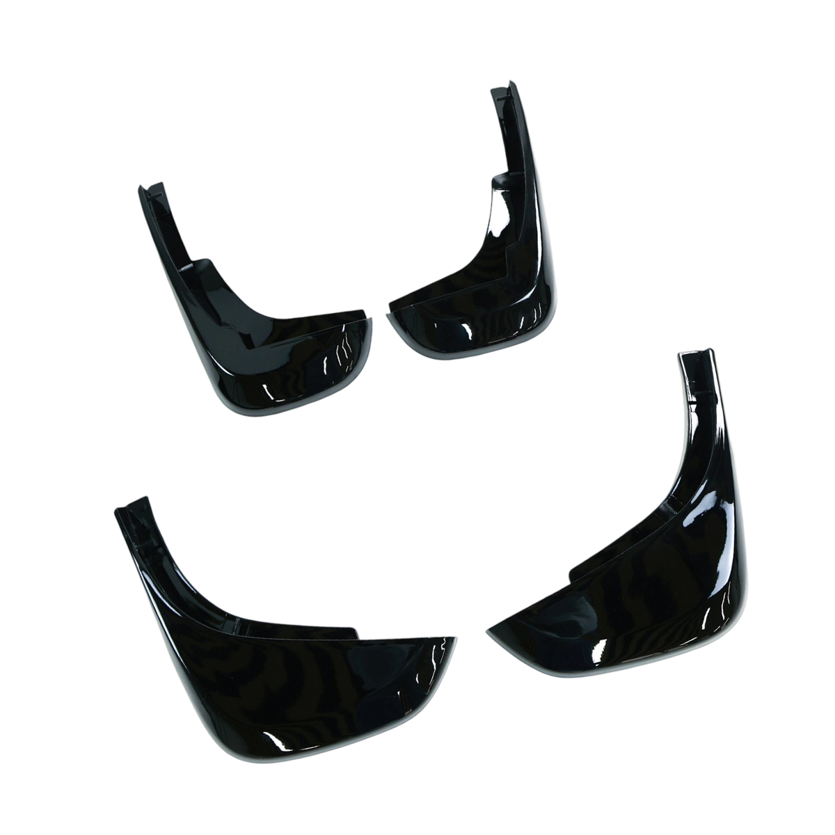 Defender wheel arch kit installed front view OEM fit ABS fender flares