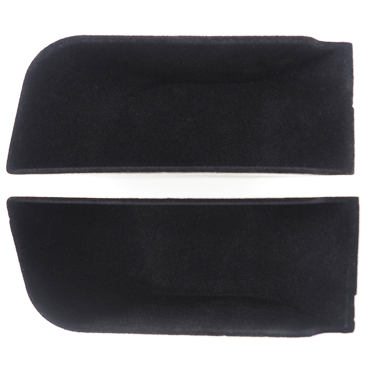 Flocked soft touch door pocket organizer for Defender L663
