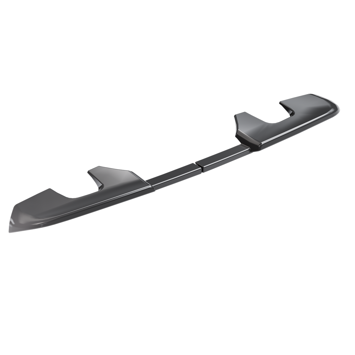 Side skirts detail gloss black aero kit Ford Transit