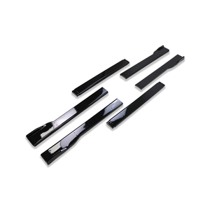 PLOMOR Ford Transit body kit featuring front lip, side skirts, and rear apron made from durable ABS+PP.