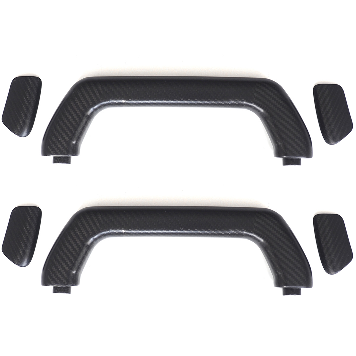 Genuine Carbon Fiber Grab Handles for Defender 90/110/130 – No Modifications Needed