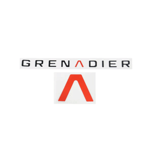 Transparent transfer tape installation system for Ineos Grenadier vinyl decals