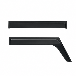 INEOS Grenadier window deflectors allow airflow while protecting against rain and snow