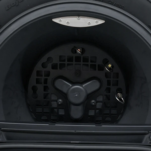 INEOS Grenadier 2020–2025 with spare wheel cargo extension mounted on the rear, showing enhanced cargo capacity for off-road gear and outdoor equipment.