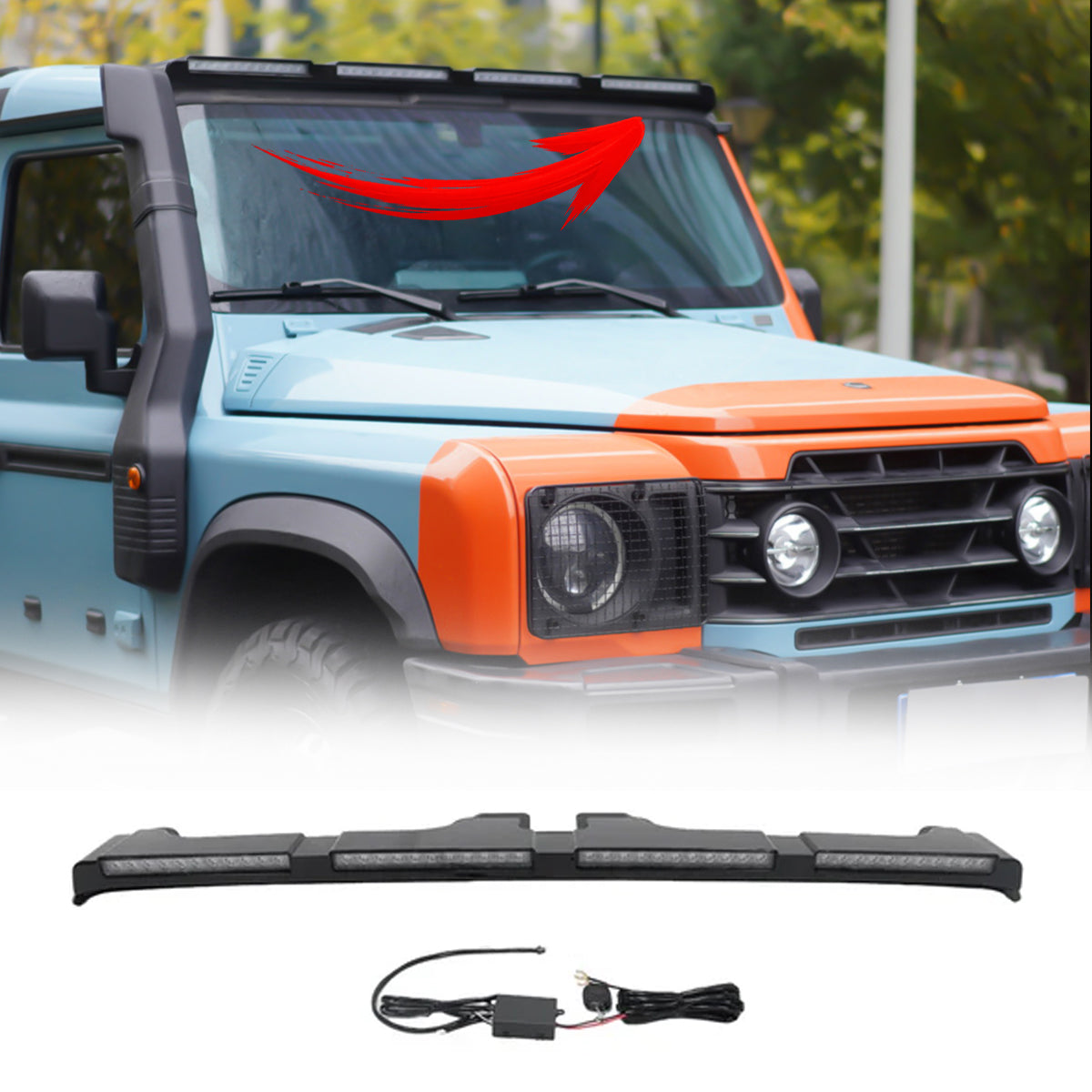 INEOS Grenadier 4-LED Roof Light Bar
