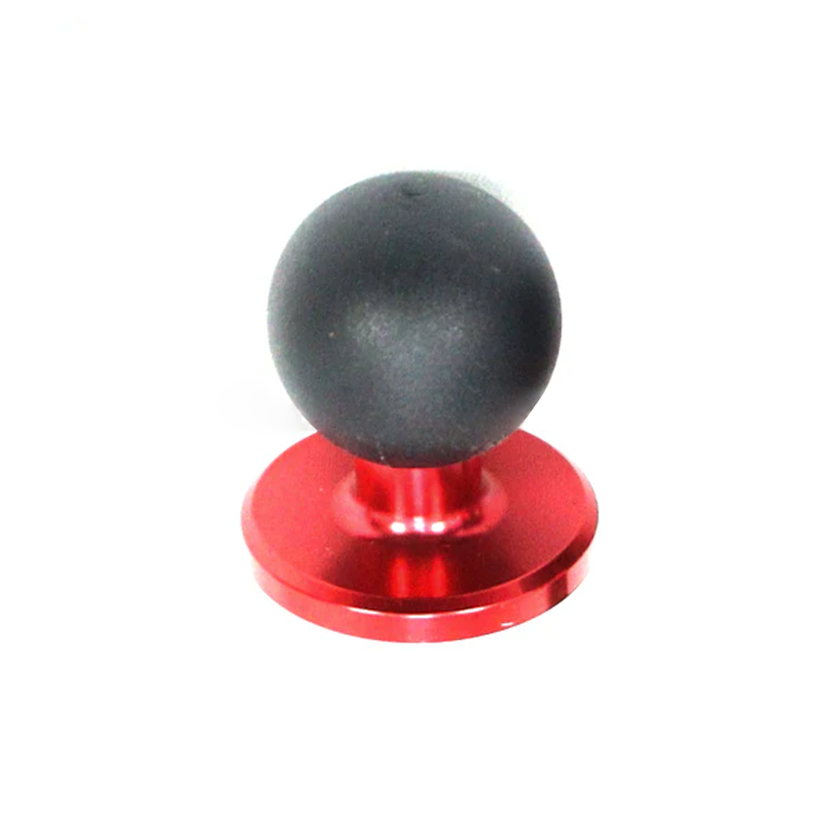 “Red aluminium centre console track for INEOS Grenadier, modular accessory mounting system for phones and radios.”