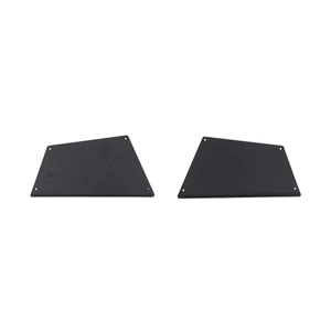 Black Aluminum Front Bumper Corner Step Covers for Ineos Grenadier Off Road Build