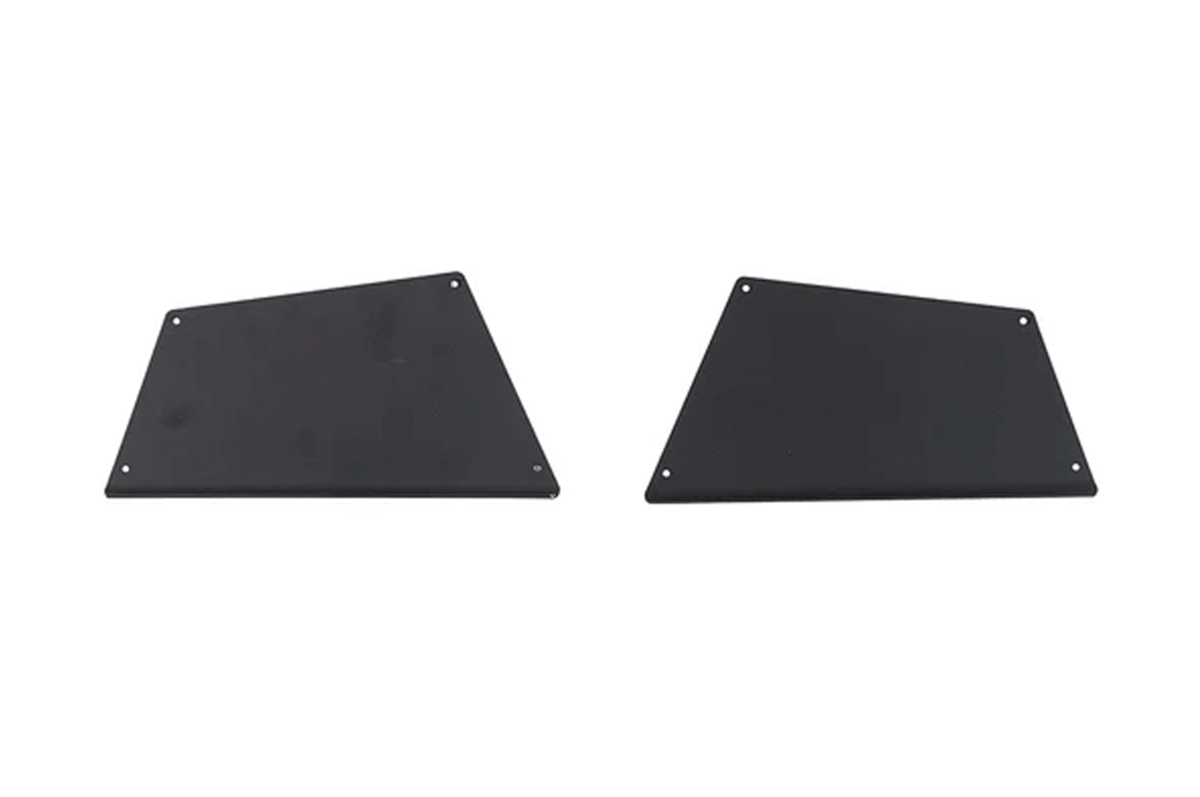 Built for Off-Road Adventures - PLOMOR Front Bumper Corner Step Covers for Ineos Grenadier (2022-2026) | Black Anodized Aluminum