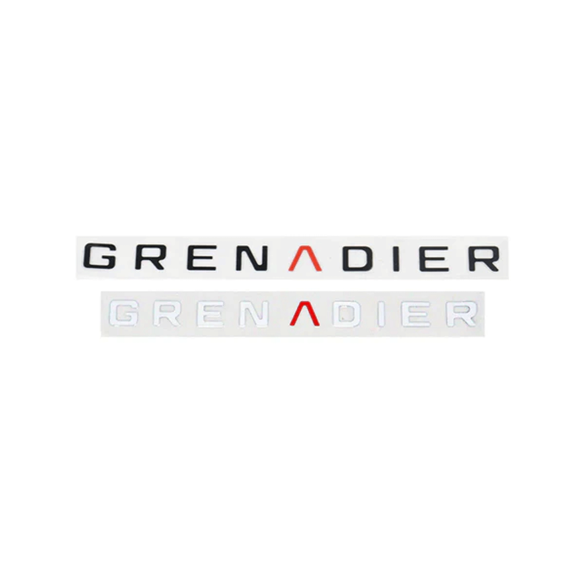 UV resistant gloss coating protects Ineos Grenadier decals from colour fading