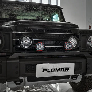 INEOS Grenadier front bumper light mount installation