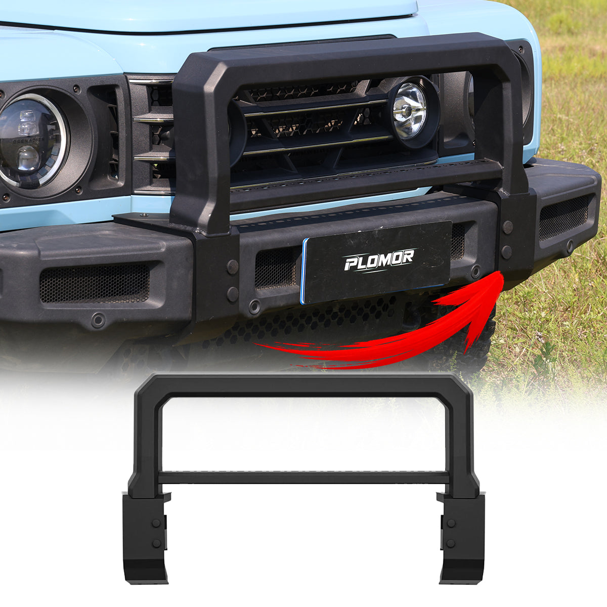 INEOS Grenadier Heavy-Duty Steel Front Bumper