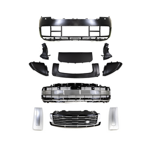 Durable injection-molded polypropylene Range Rover L460 SV-style body kit structure