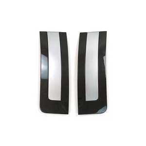 Range Rover L460 off road carbon fiber side vent trim installed rugged styling