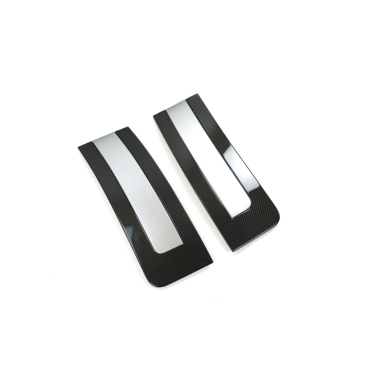 Range Rover L460 parked outdoor side vent trim installed premium look