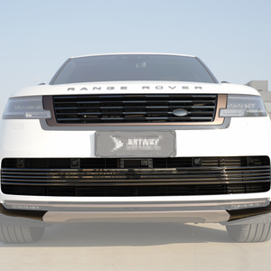 Range Rover L460 driving city with SV body kit installed OEM styling