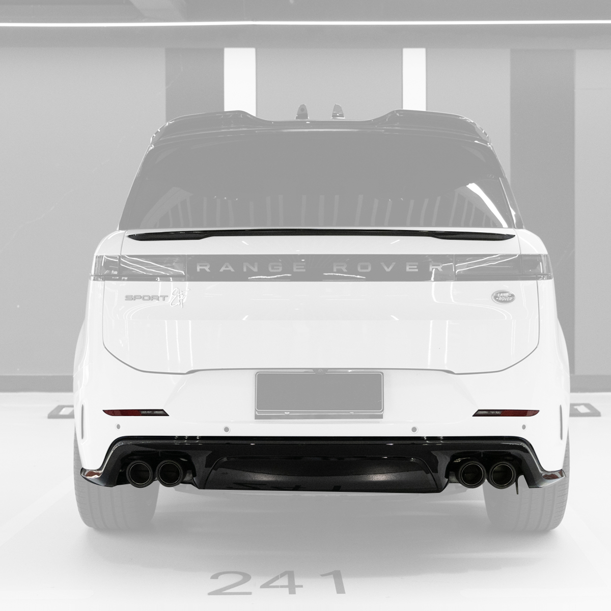 SV style rear diffuser carbon fibre Range Rover Sport L461 OEM fit