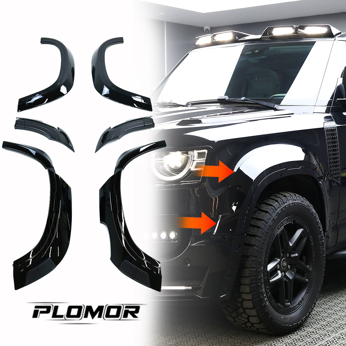 Land Rover Defender 110 L663 Wide Wheel Arch Kit