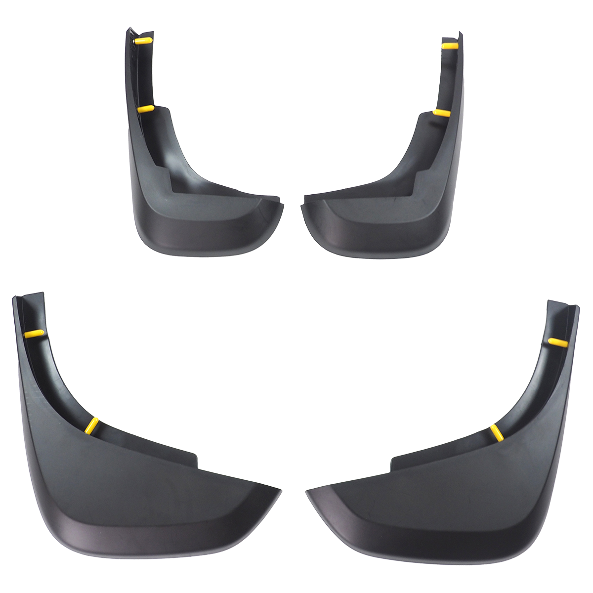 Land Rover Defender 90/110 matte black mud flap rear left view