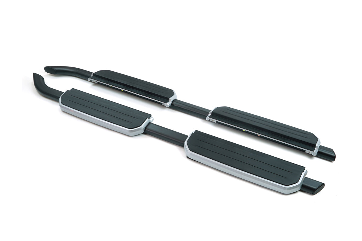 OEM-Style Fitment - PLOMOR Aluminium Side Steps for Land Rover Defender 90 L663 2020+