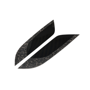 Land Rover Defender carbon hood vents OCTA style close-up