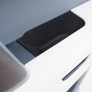 Land Rover Defender door storage tray installed OEM style look