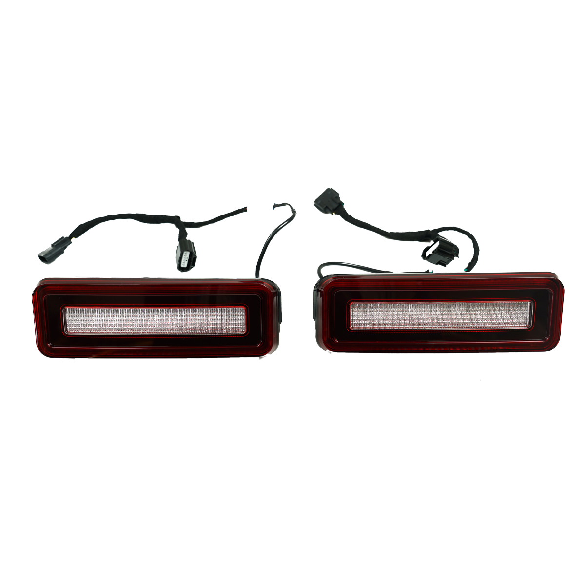 Land Rover Defender L663 Rear LED Reflector Red Lens 2020+