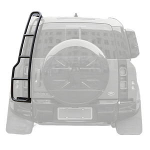 Land Rover Defender 90 & 110 with rear ladder installed