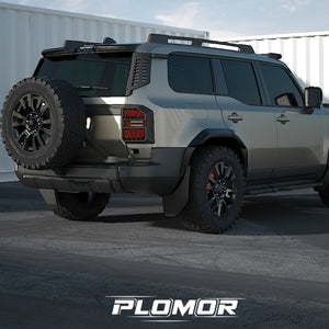 3D-Scanned Rear Roof Spoiler Designed for Toyota LC250