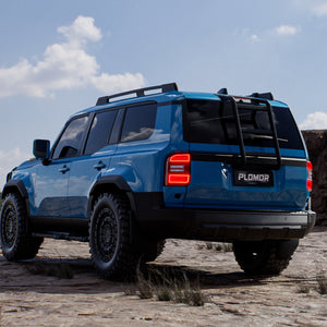 Toyota LC250 Aluminium Rear Ladder for Off-Road Use
