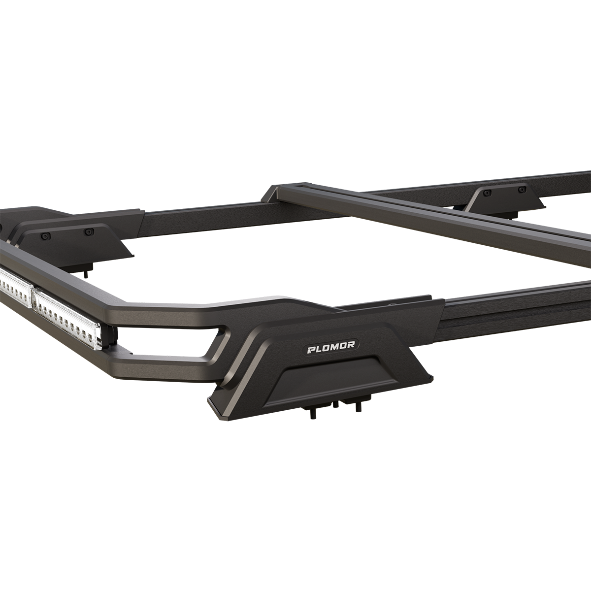 “Lightweight and easy-to-install LC250 aluminium roof frame with bright, uniform LED lighting”