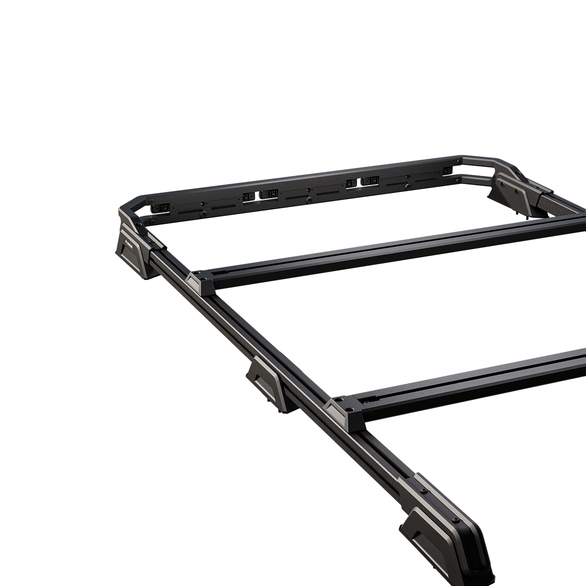 Triple LED aluminium roof frame for LC250, bright and uniform illumination