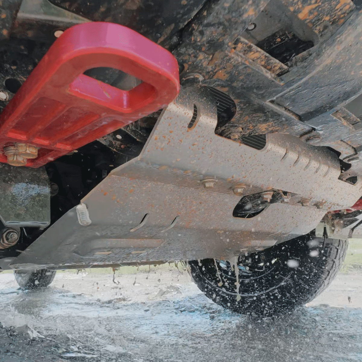 Toyota Land Cruiser LC250 aluminium skid plate underbody armour
