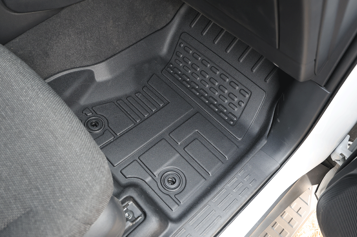 TPE Material (Thermoplastic Elastomer) - All-Weather Floor Mats & Boot Liner for Toyota Land Cruiser LC250  ( LHD) – Waterproof TPE Custom Fit