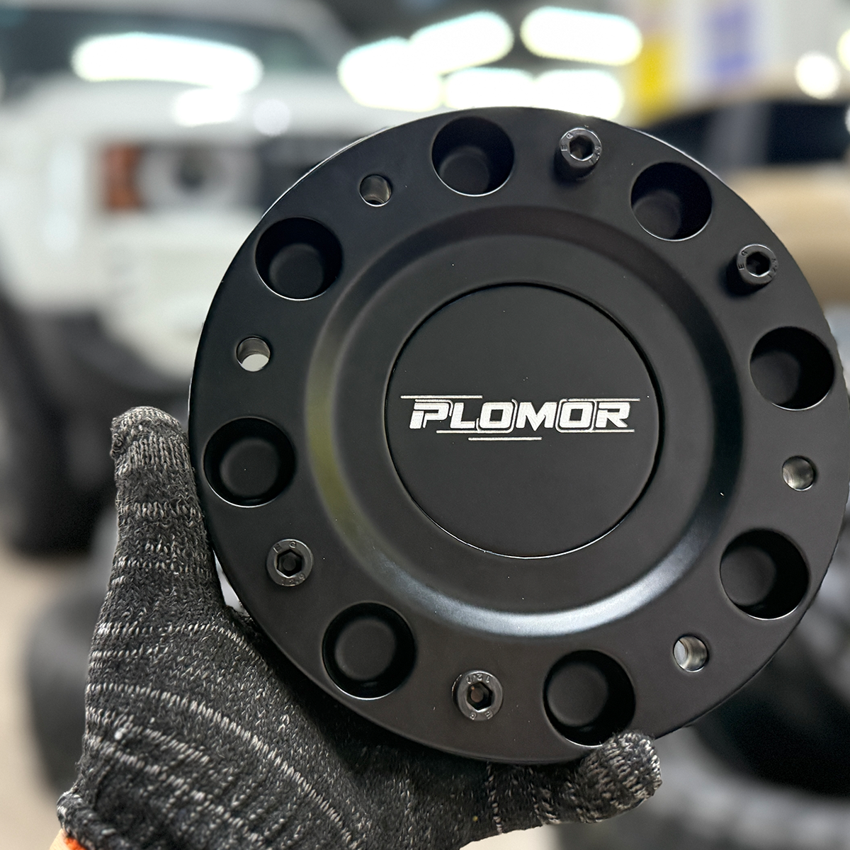 Side view of forged aluminium wheel for LC250 showing 6x139.7 PCD and ET36 offset