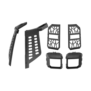 LC250 D-Pillar, Taillight & Side Mirror Kit Installed Off-Road