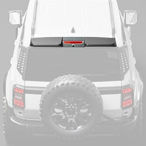 Gloss Black Rear Roof Spoiler for Toyota LC250