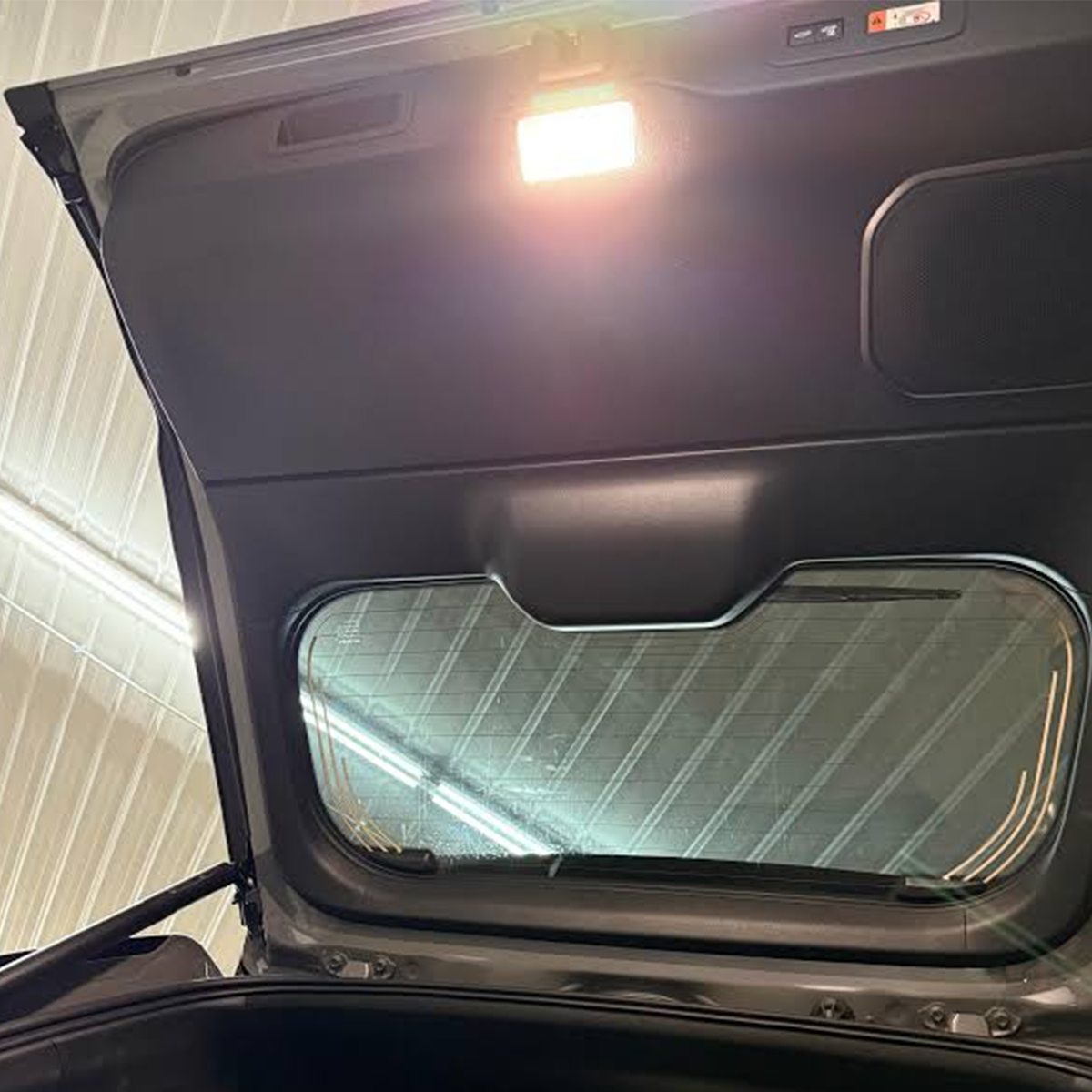 LC250 LED tailgate light with intelligent auto and manual touch operation