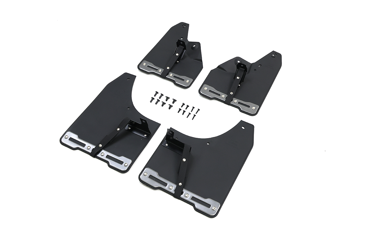 Durable Rubber Mudguards - Toyota LC250 Splash Guards 2024–2026 – Heavy-Duty Mud Flaps for Off-Road & Daily Driving Protection