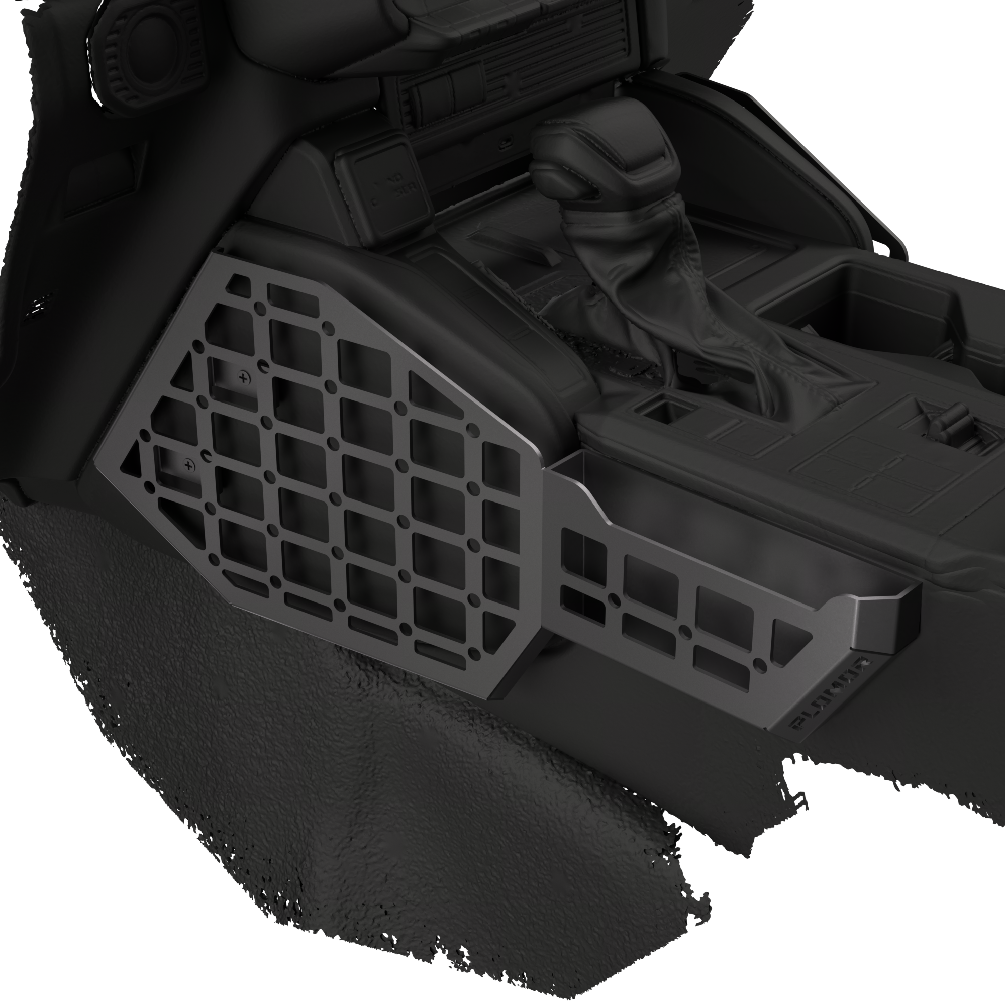 Land Cruiser LC250 passenger-side MOLLE storage panel