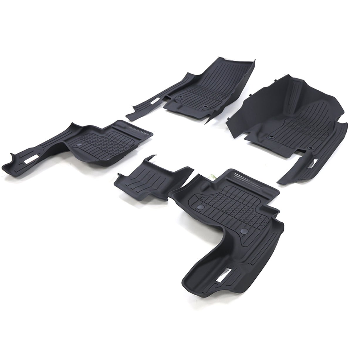 Toyota Land Cruiser LC250 right-hand drive TPE floor mat set